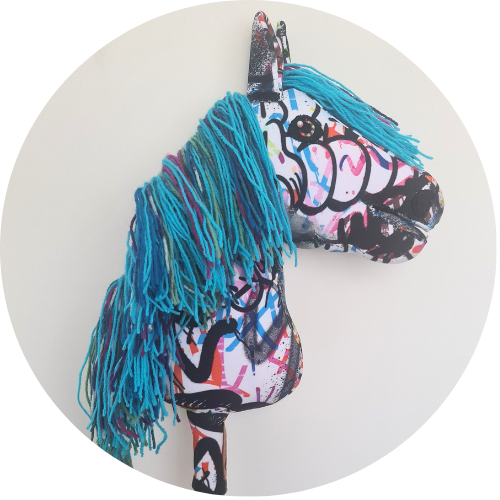 Hobby horse A4 Graffiti