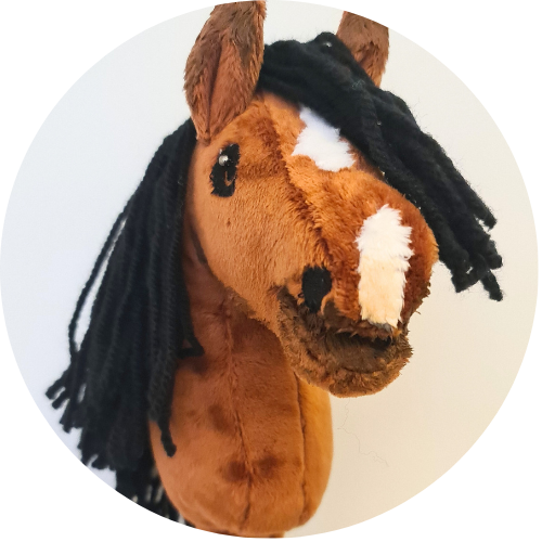 Hobby horse Brąz A5 - obrazek 3