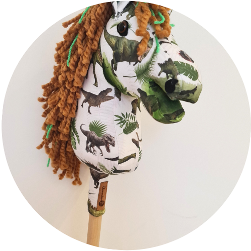 Hobby horse A4 dinozaur - obrazek 8