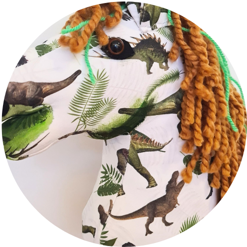 Hobby horse A4 dinozaur - obrazek 5