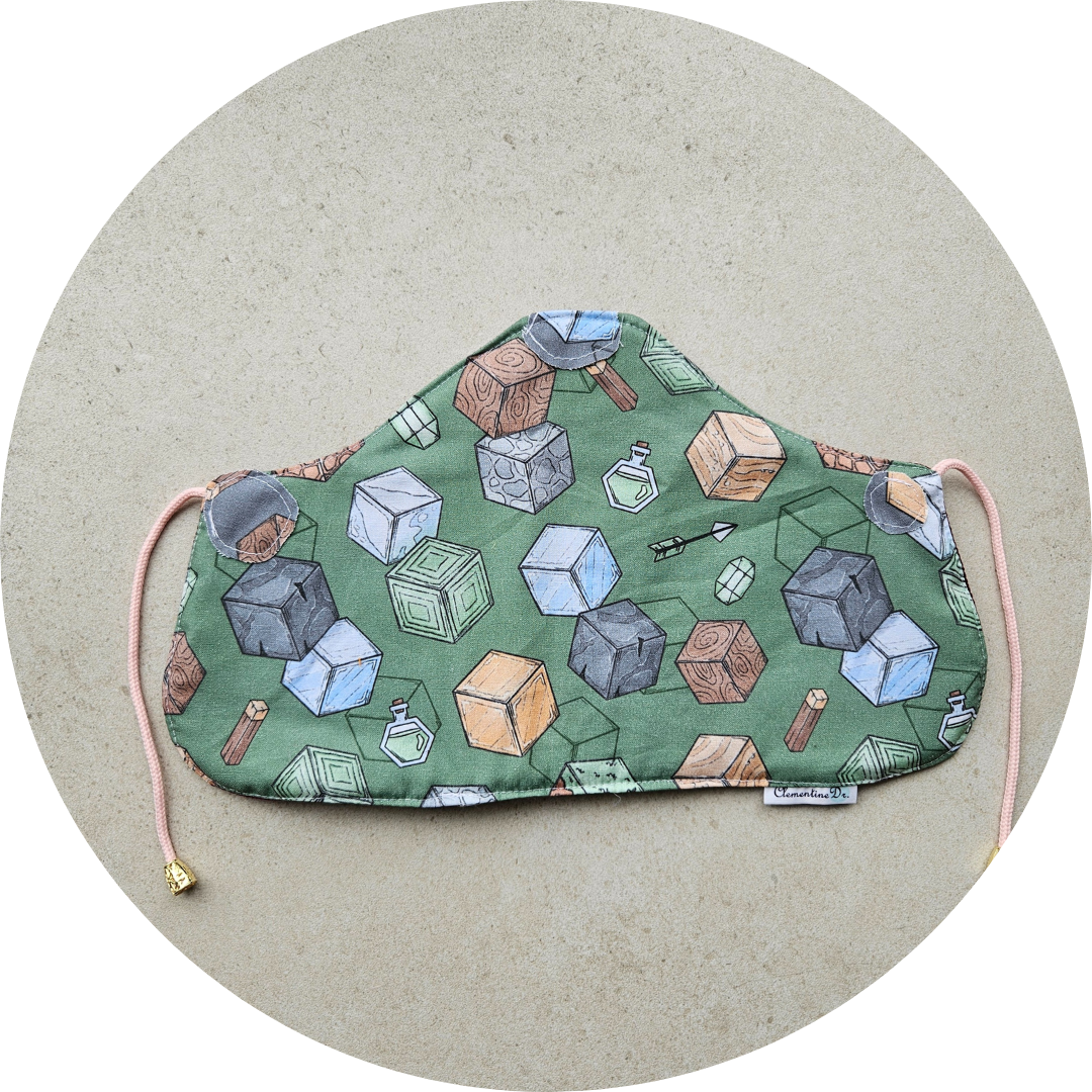 Derka klocki zielone - obrazek 3