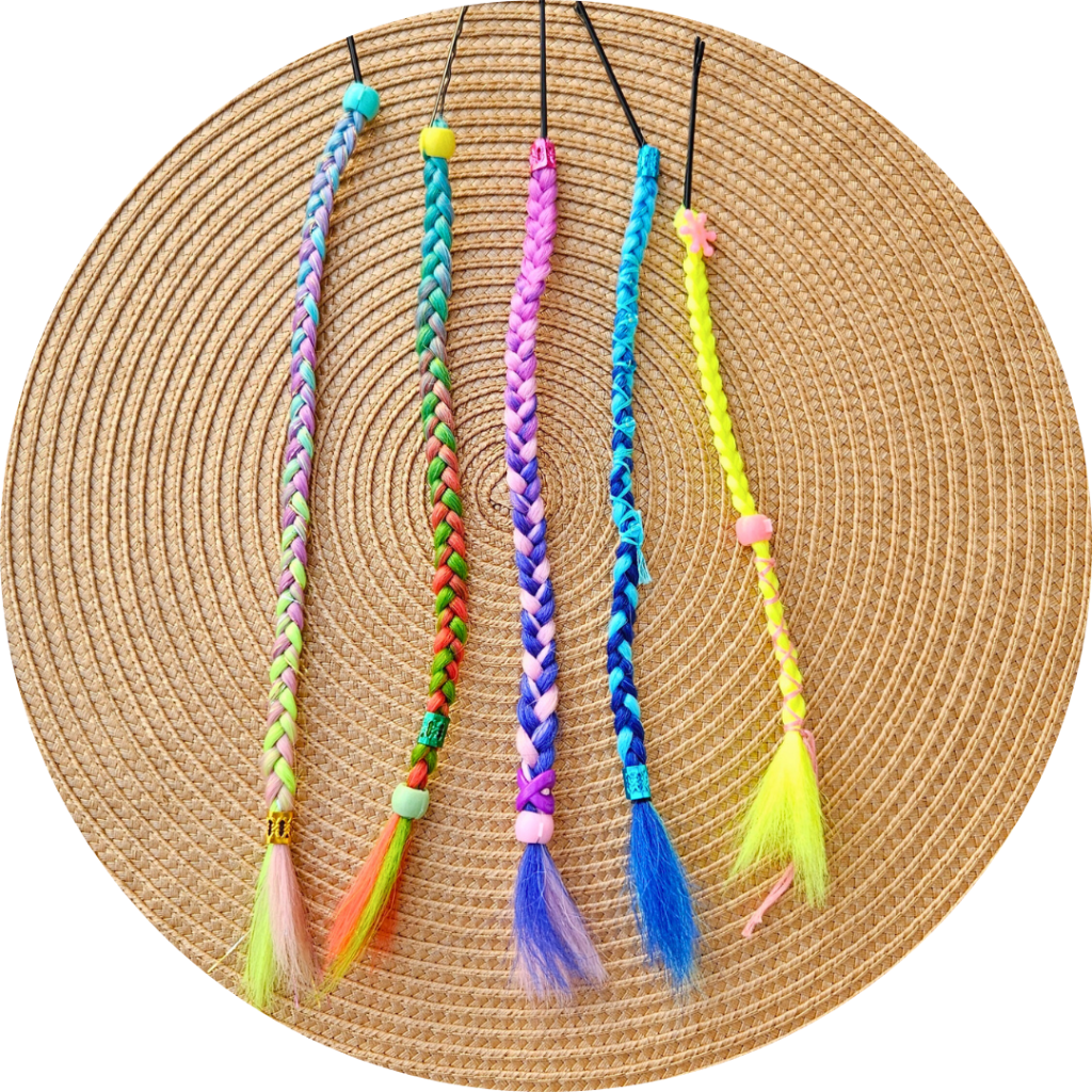 Warkoczyk różne kolory