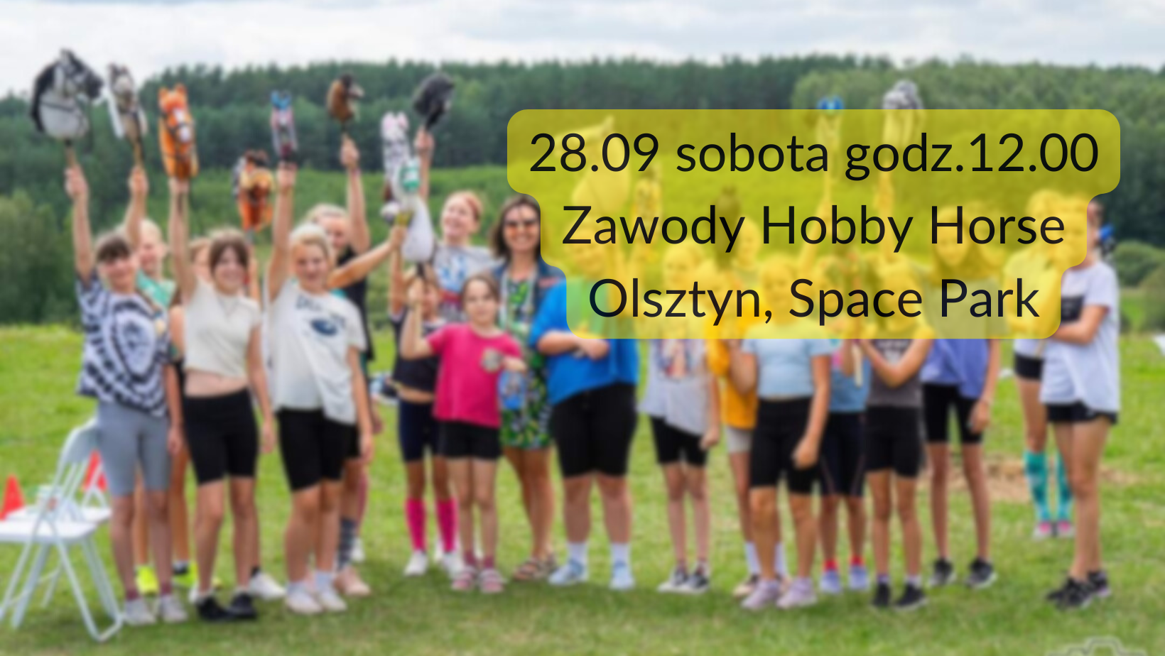 28.09 sobota godz.12.00 Zawody Hobby Horse Olsztyn, Space Park