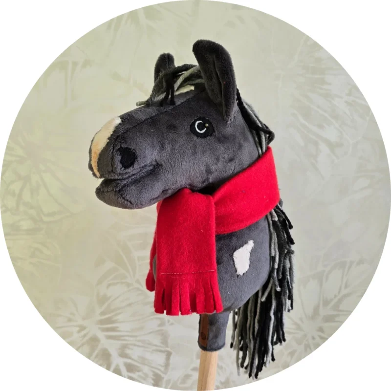 Szalik Mikołaja czerwony