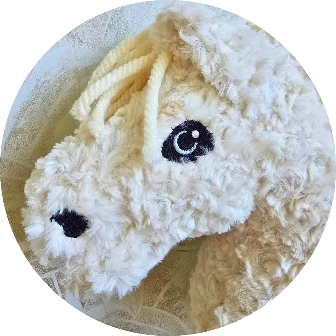 Hobby horse Śmietanka A4 - obrazek 2